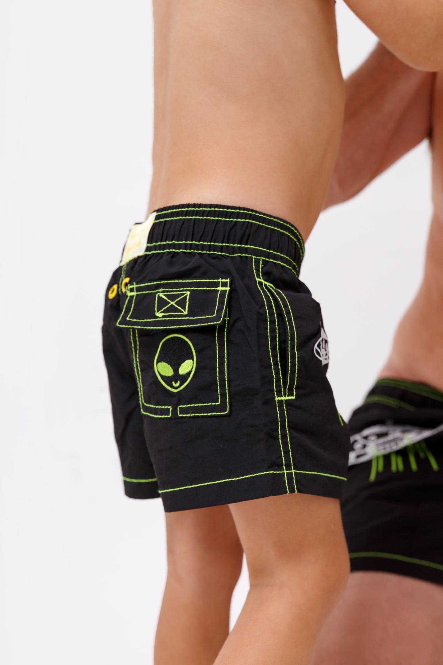 Alien Black Swimsuit Boys