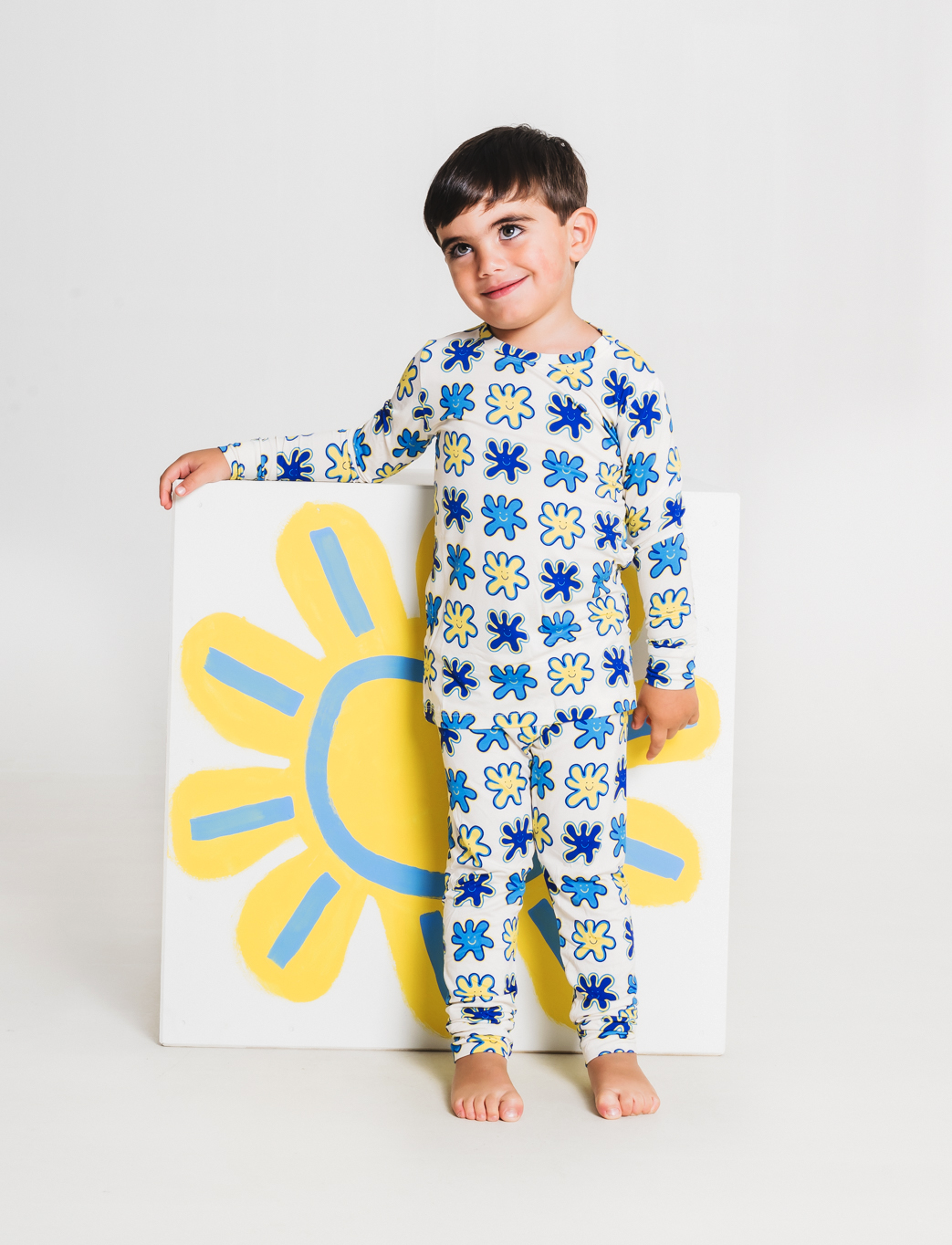 Blue Bamboo Pajama