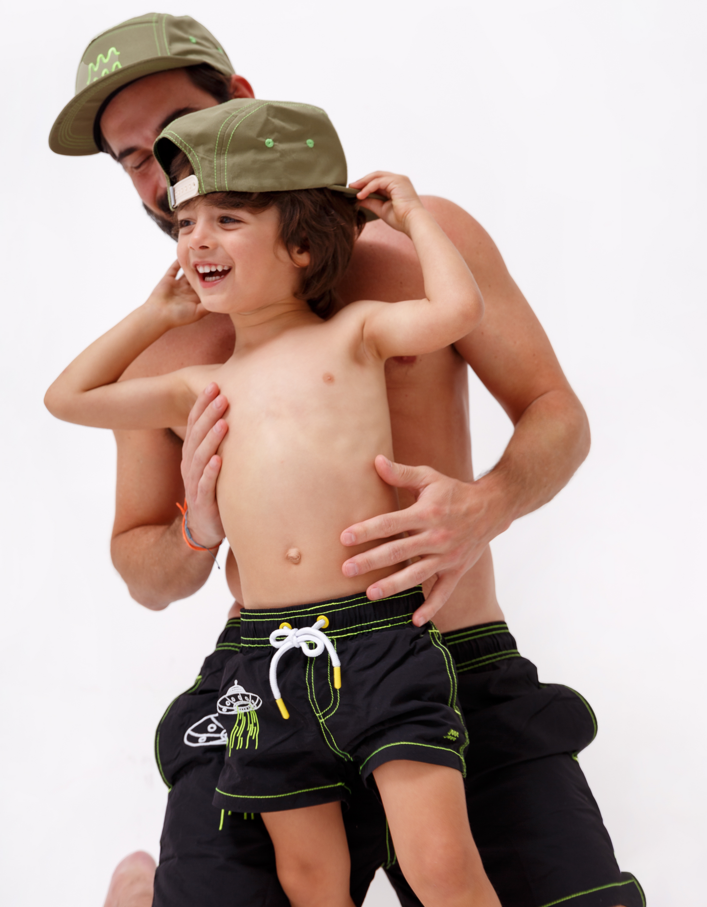 Alien Black Swimsuit Boys