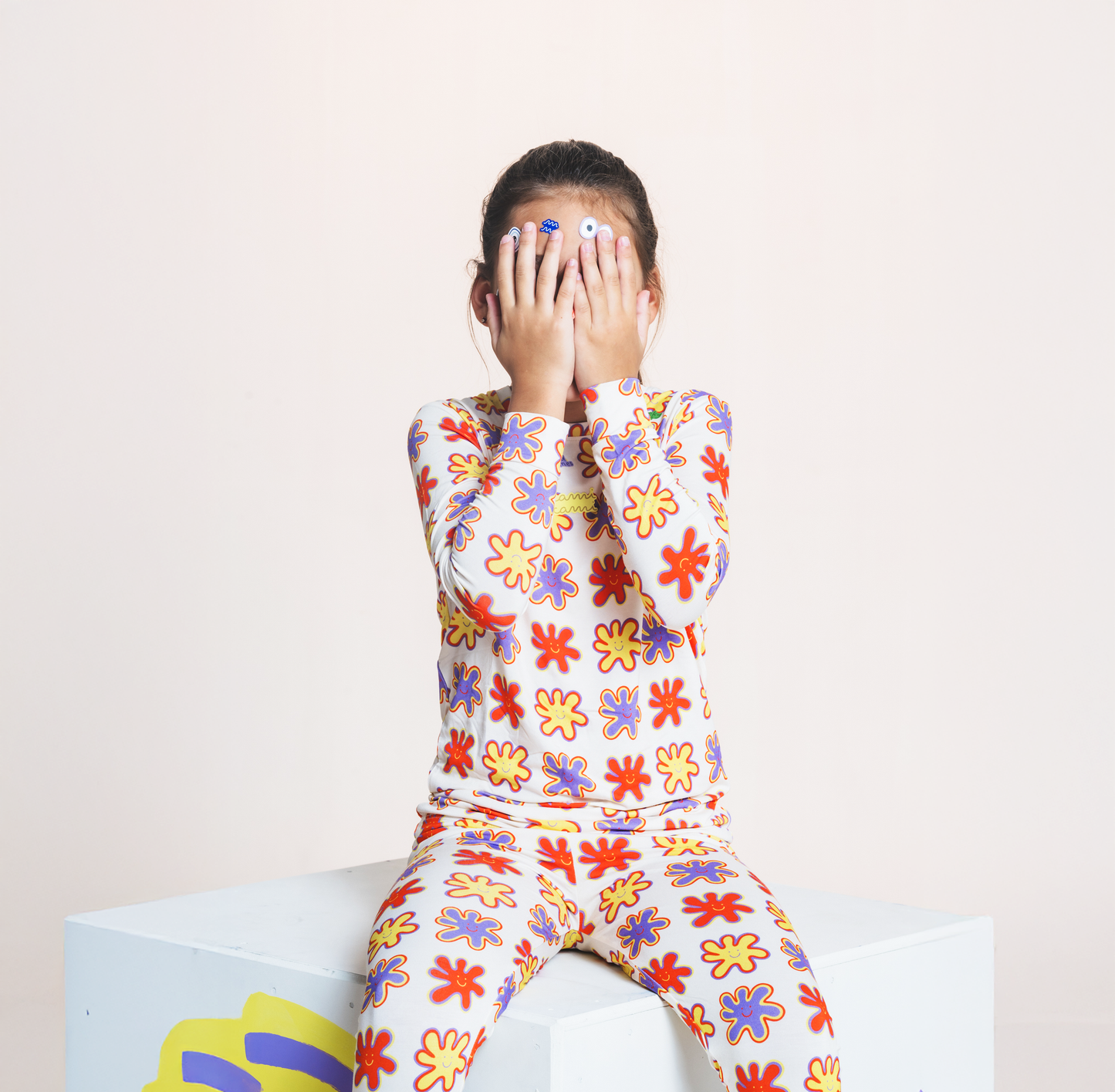 Orange Bamboo Pajama