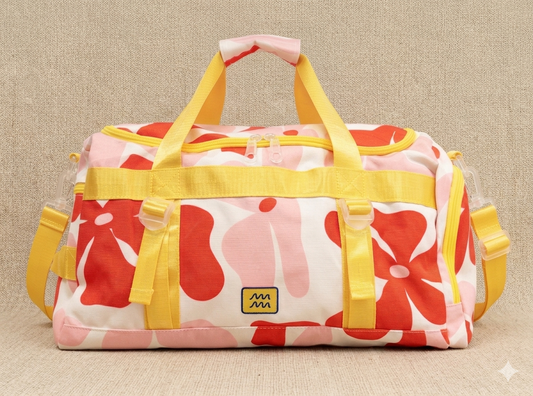 Duffle Bag Pink/Red