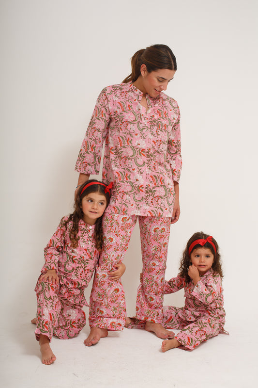 Pink Pajama Set