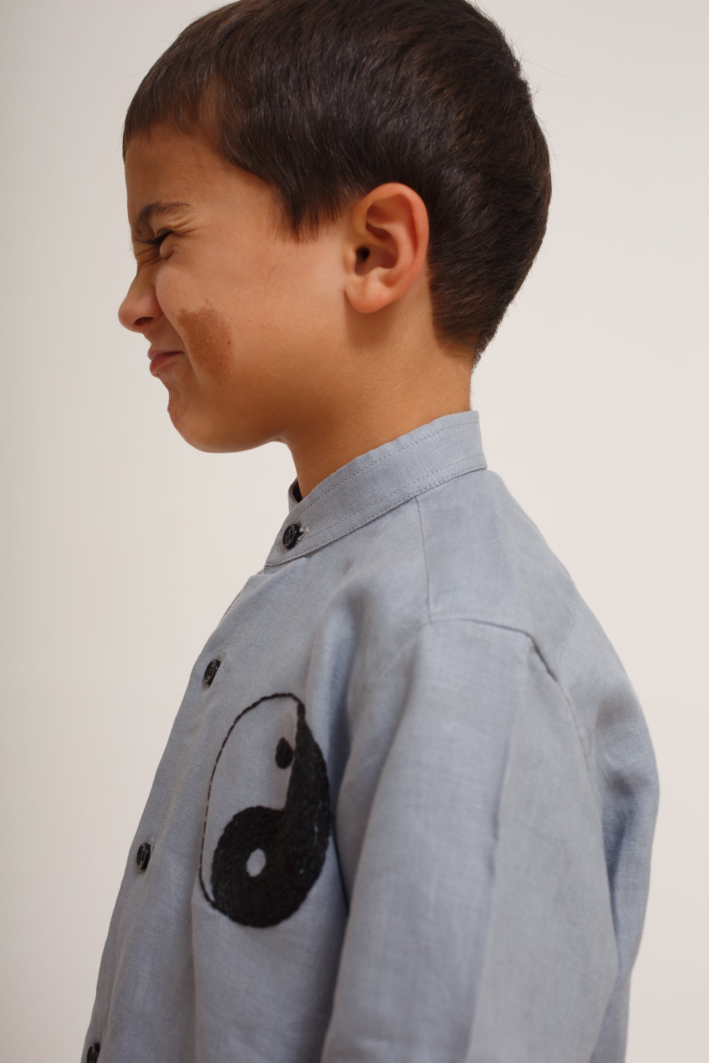 Yin Yang Linen Shirt